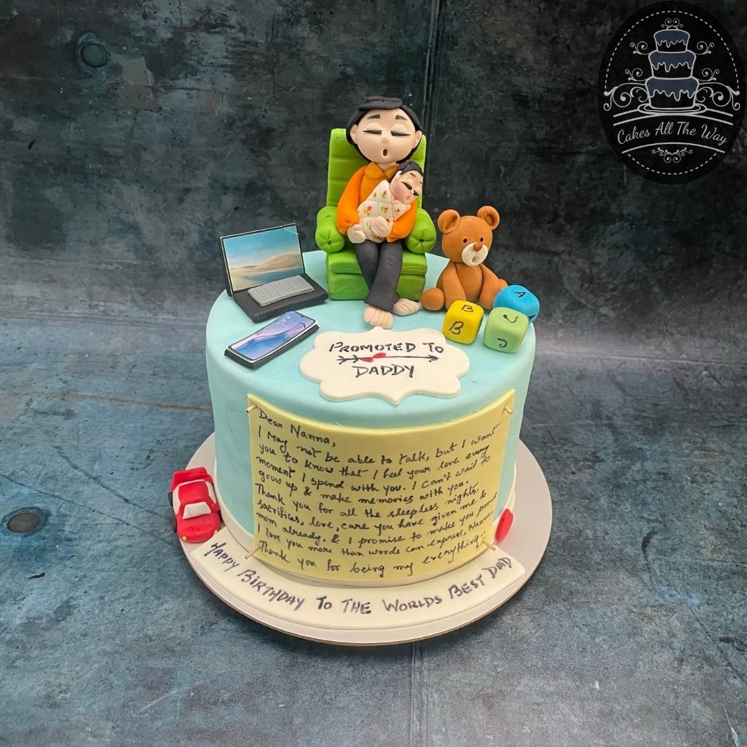 Best Dad Theme Cake