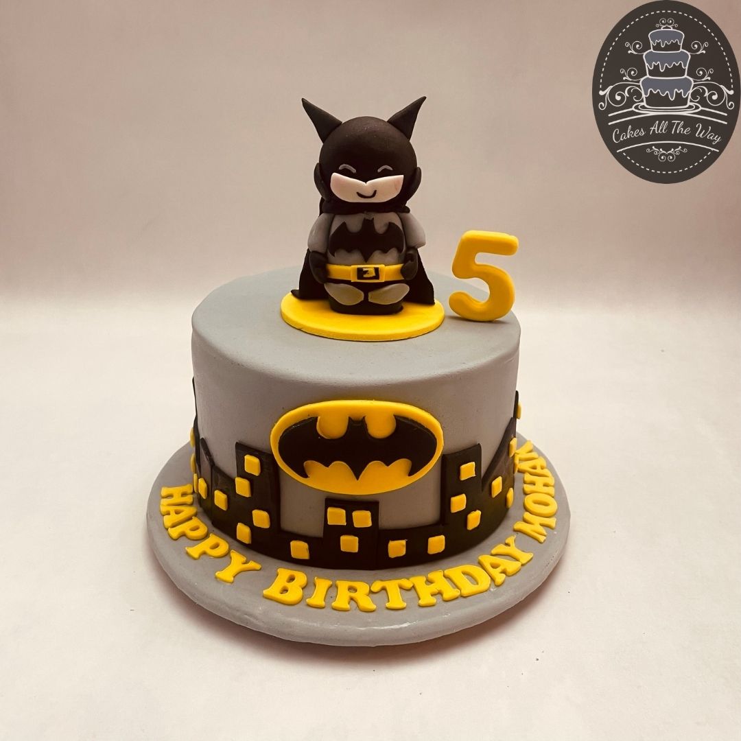 Batman Theme Cake