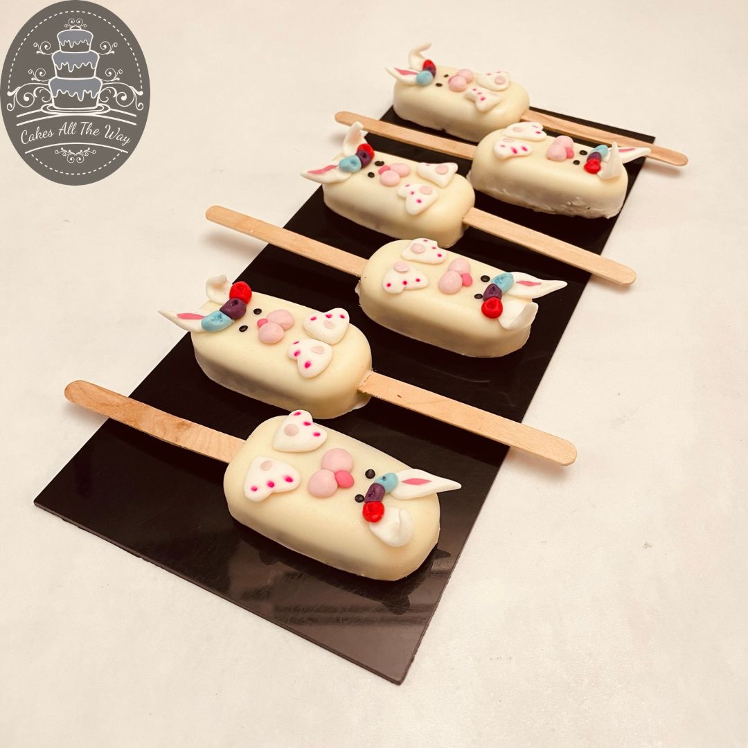 Bunny Theme Cakesicles