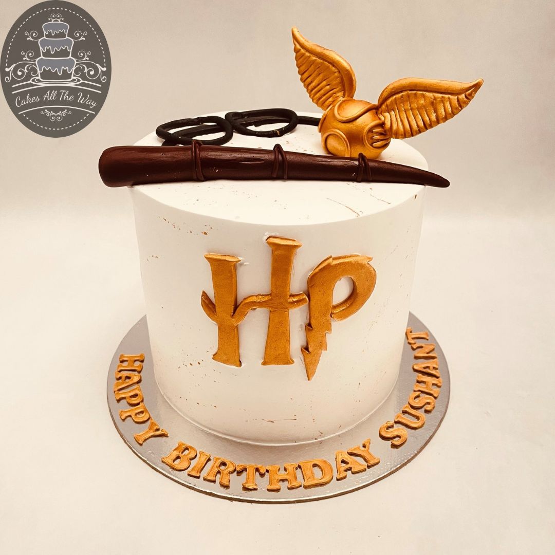 Harry Potter Theme Cake
