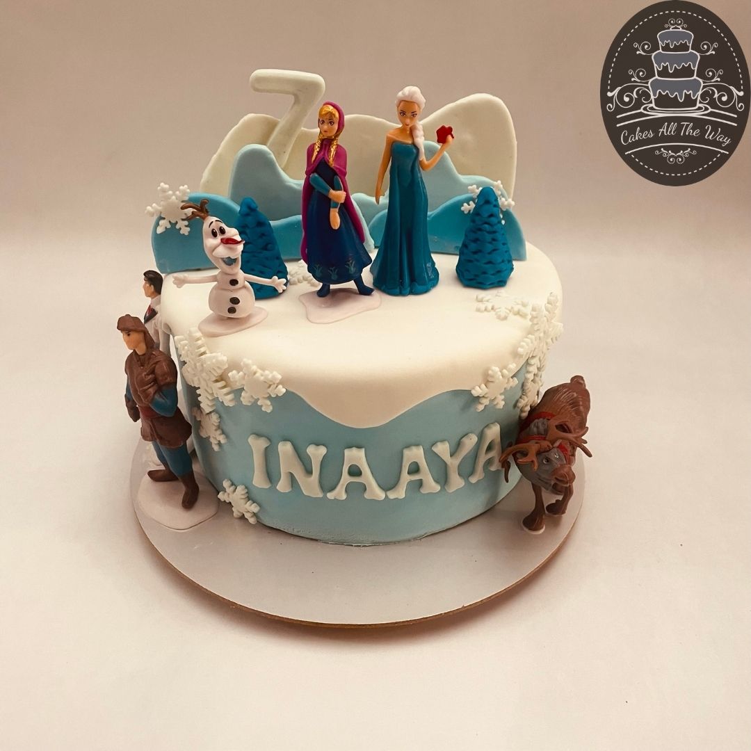 Frozen Theme Cake