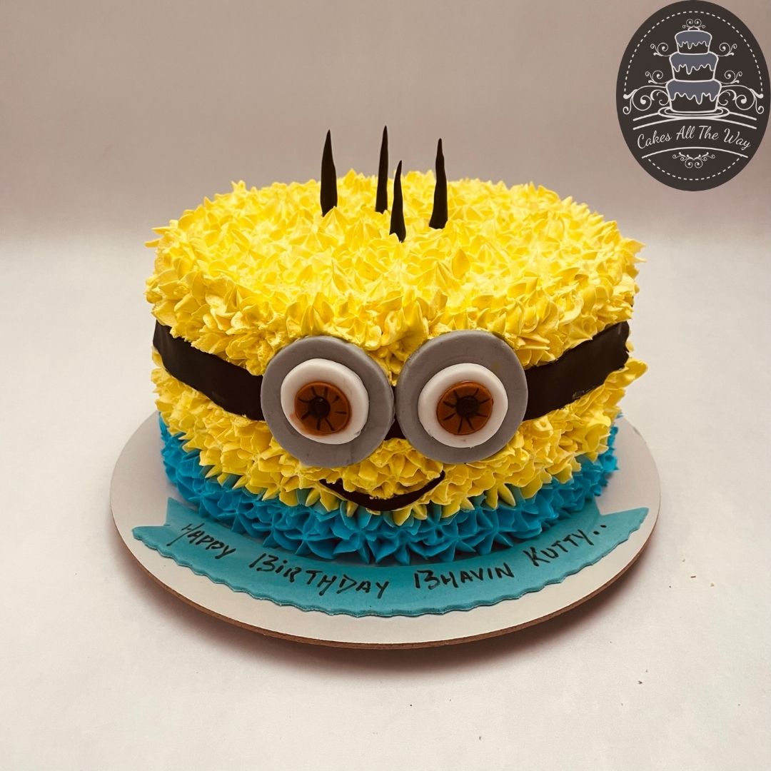 Minion Theme Cake