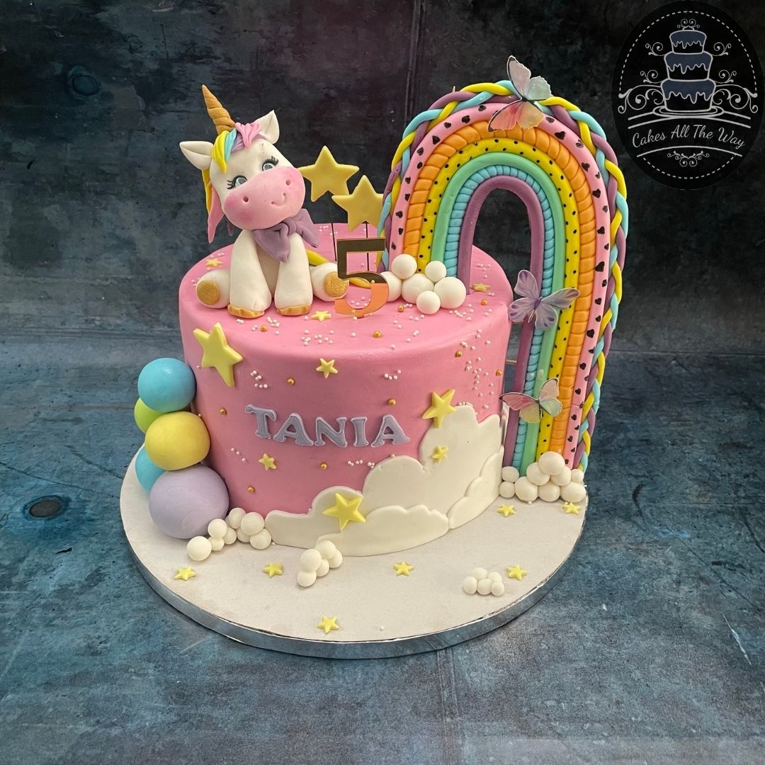 Unicorn Theme Cake