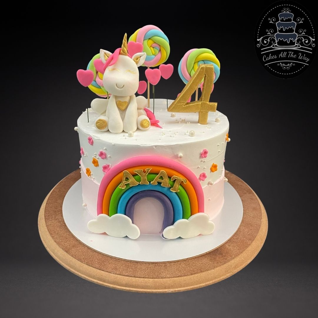 Unicorn Theme Cake