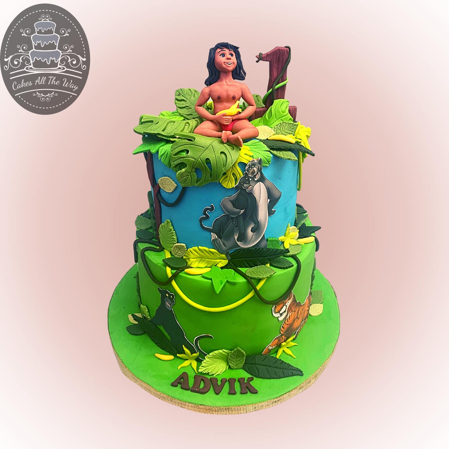 Mowgli Theme Cake