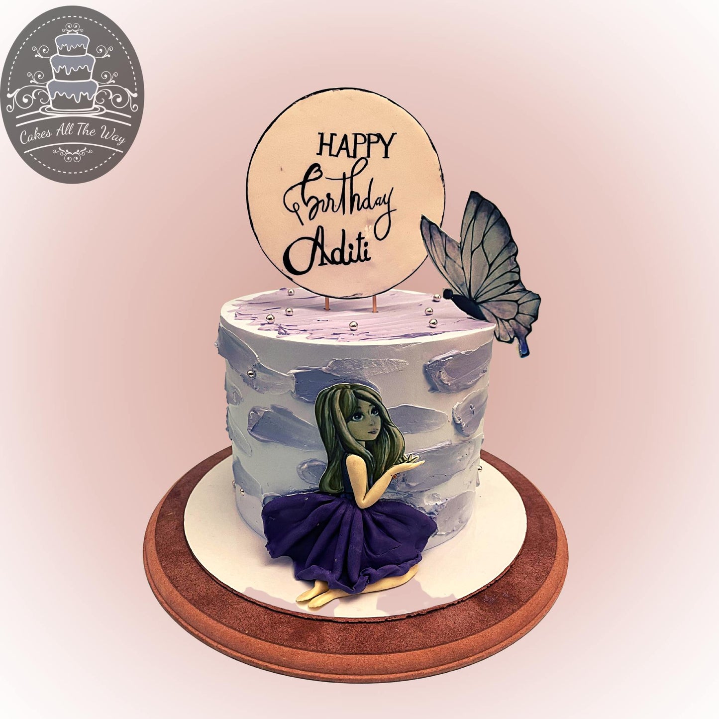 Butterfly Theme Cake