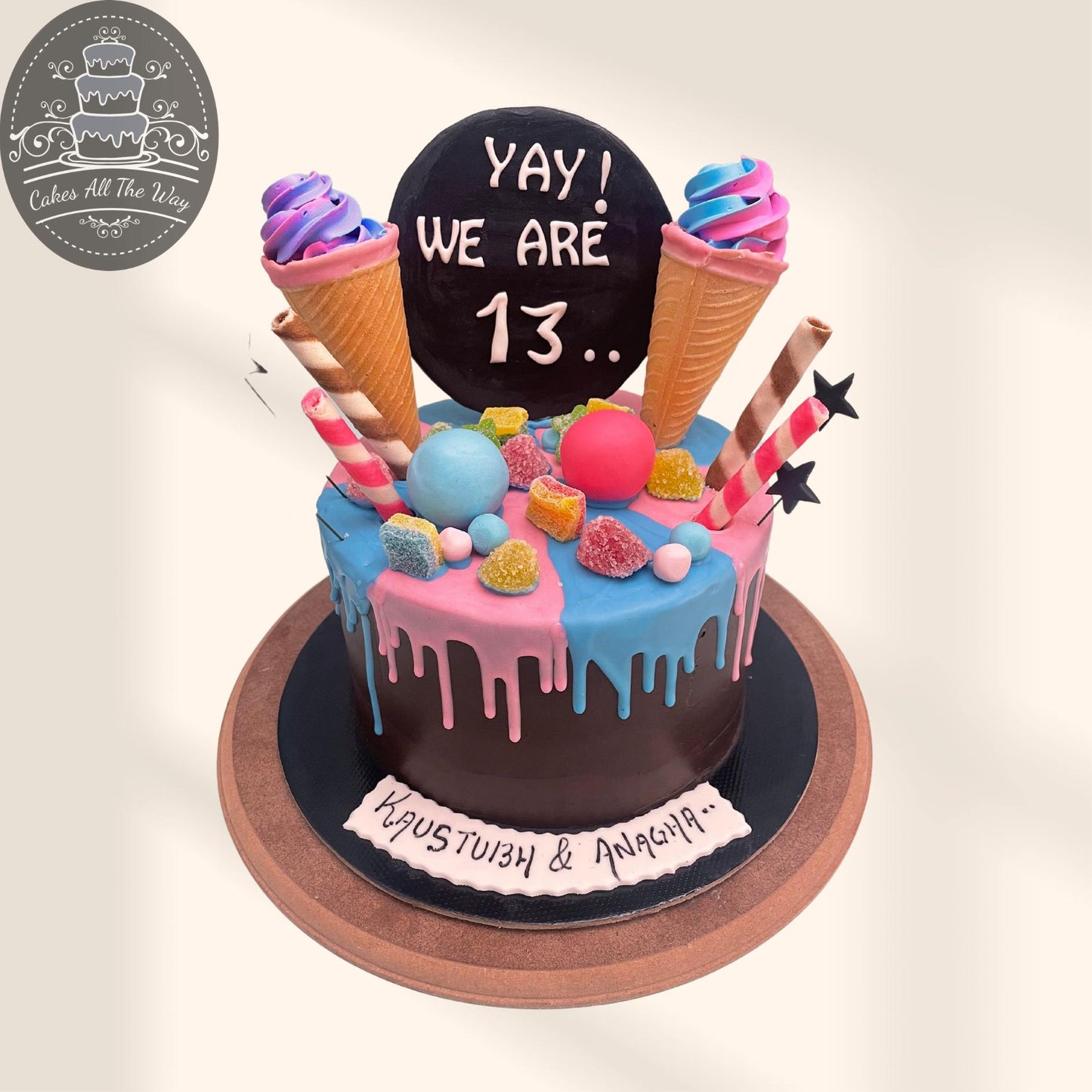 Candy Land Theme Cake