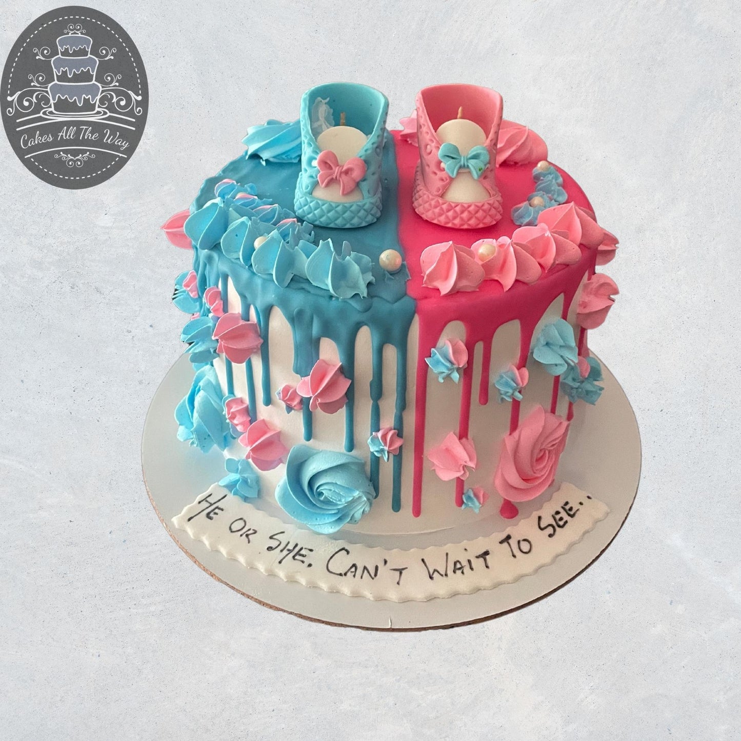Baby Shower Theme Cake