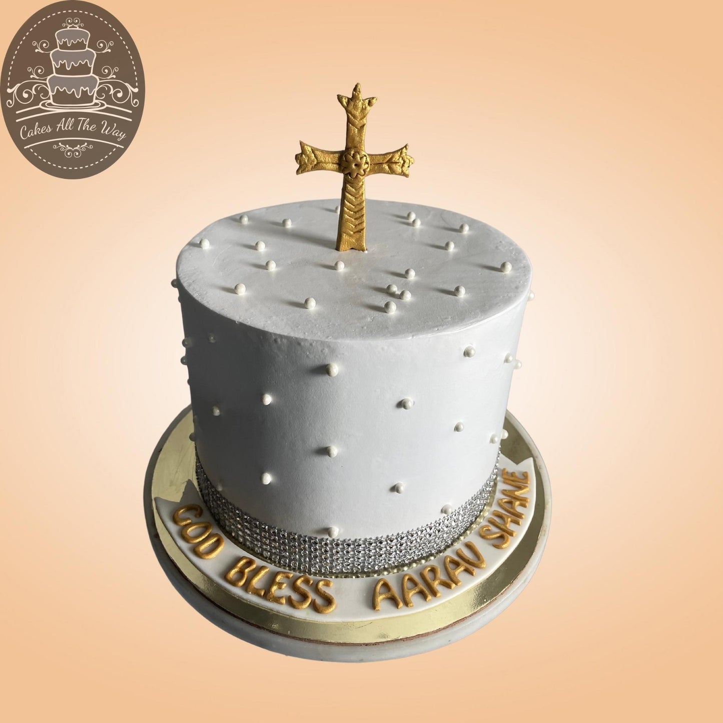 Baptism Cake
