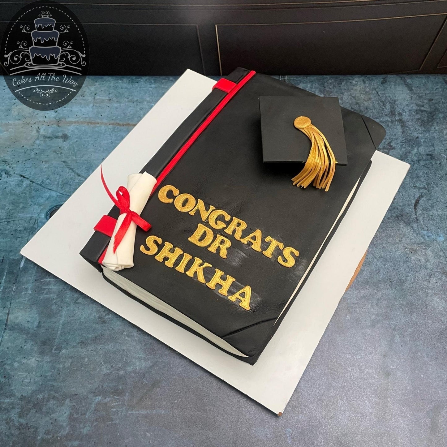 Book Theme Cake