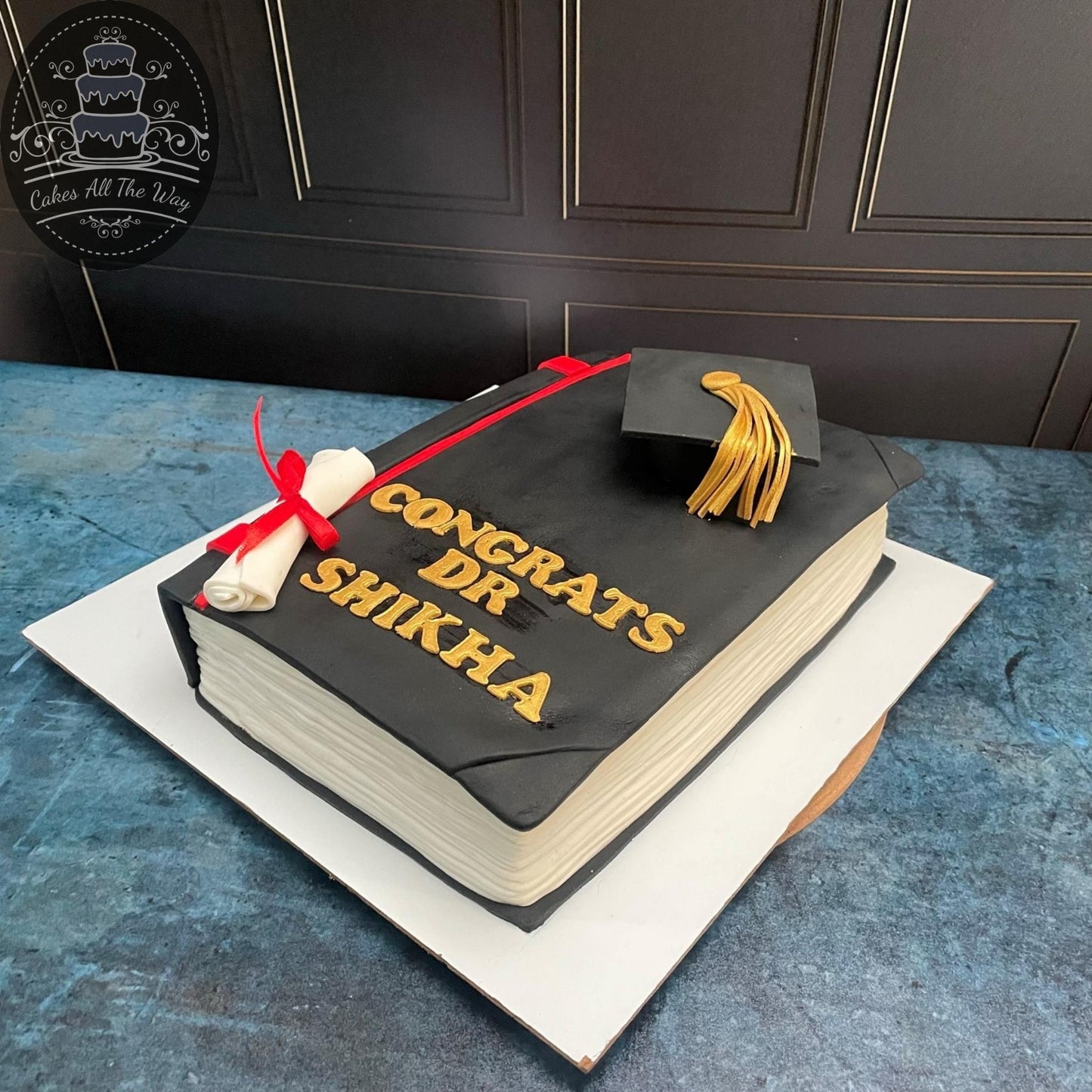 Book Theme Cake