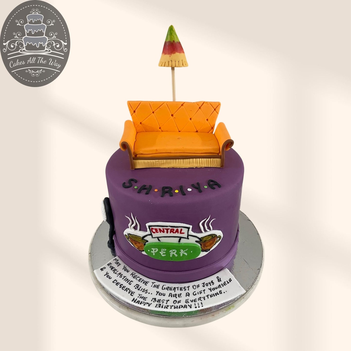 Friends Theme Cake
