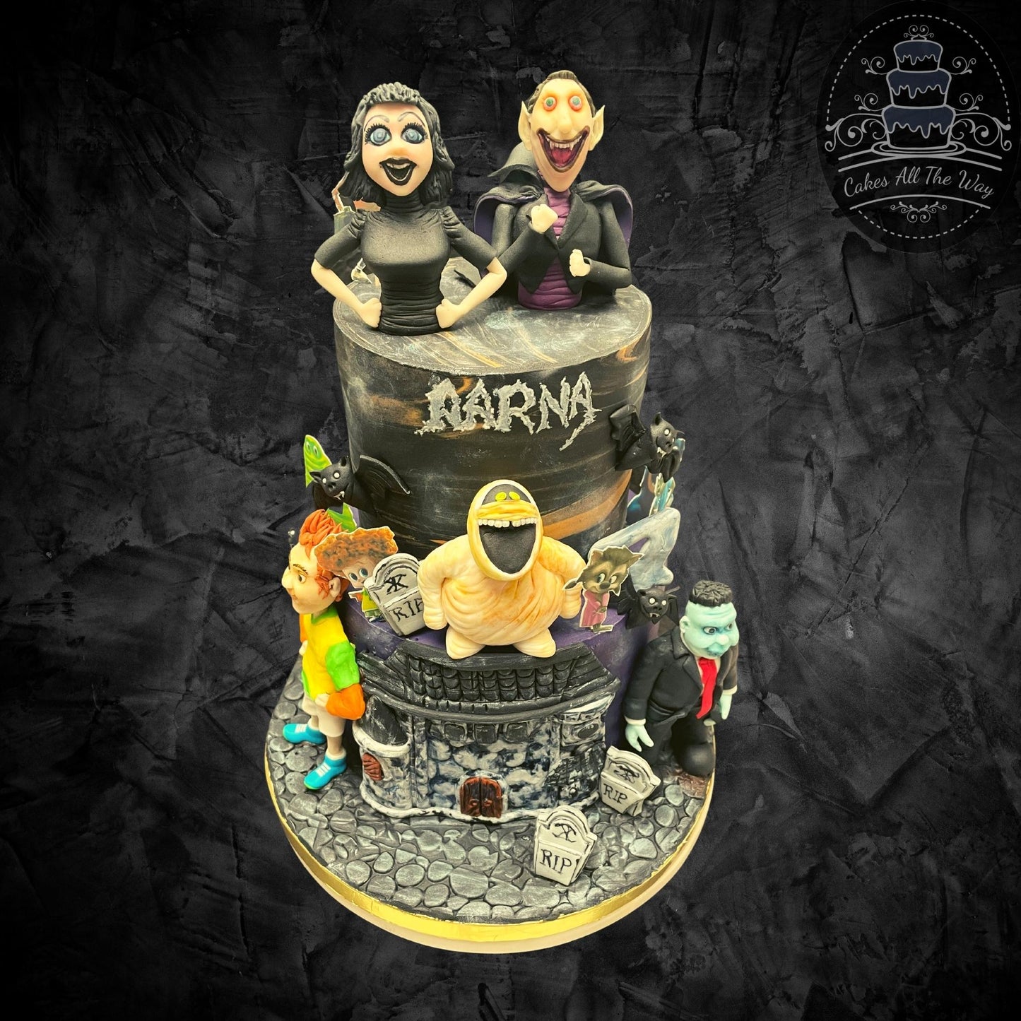 Hotel Transylvania Theme Cake
