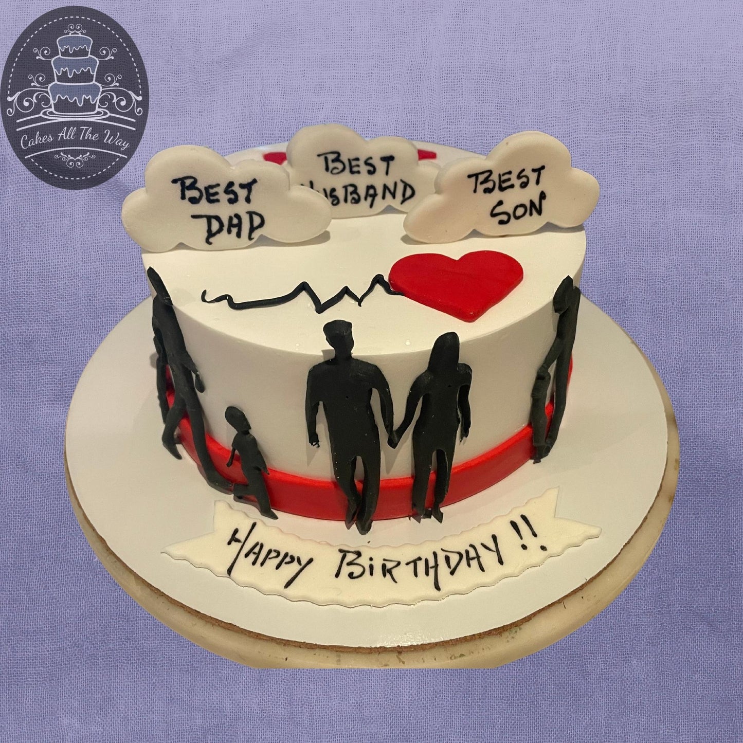Best Dad Theme Cake
