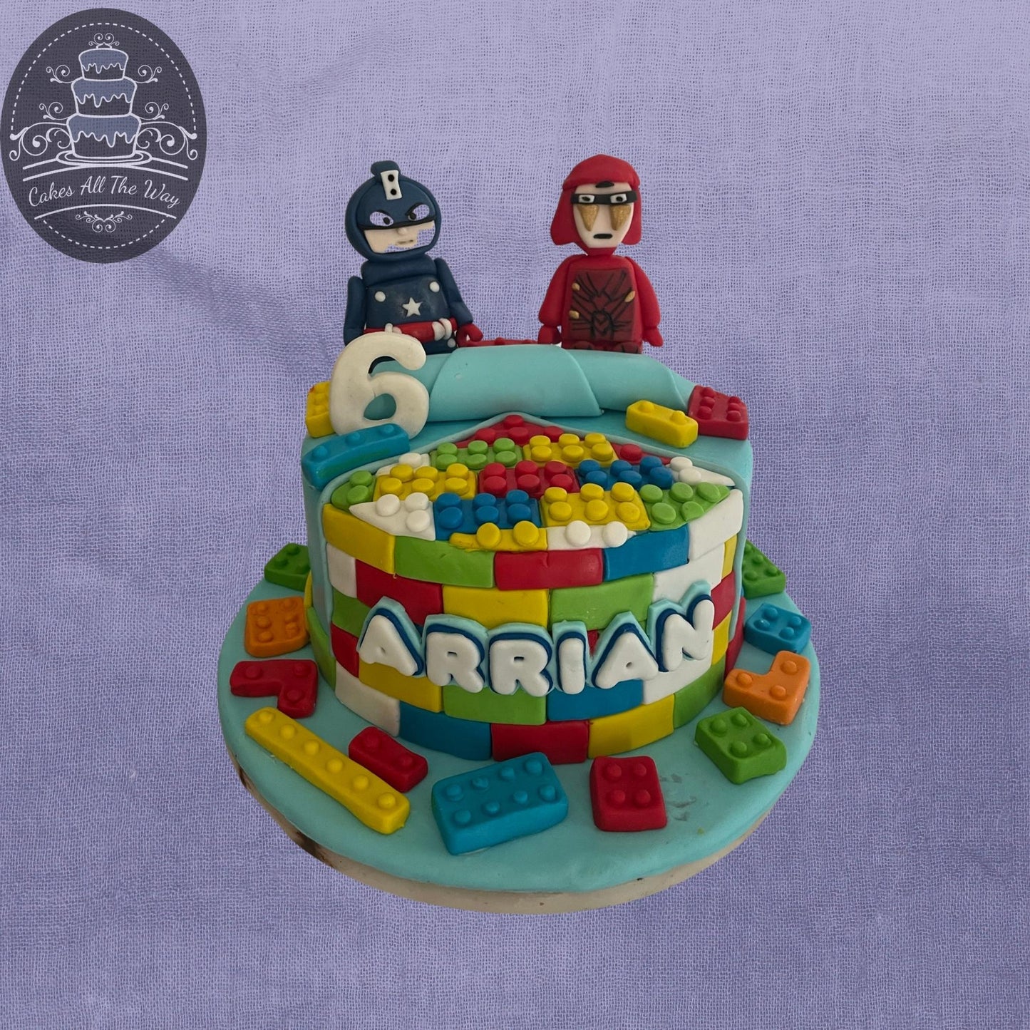 Minecraft Theme Cake