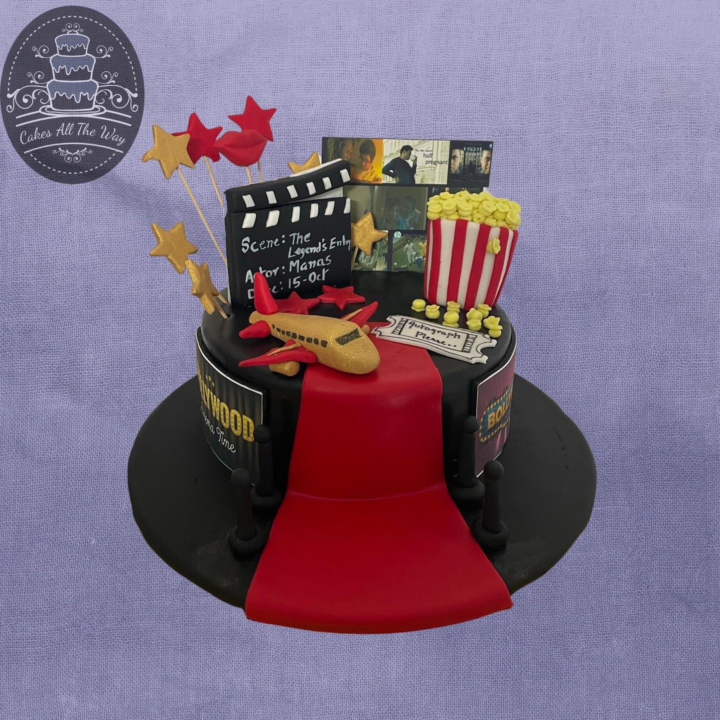 Movie Buff Theme Cake