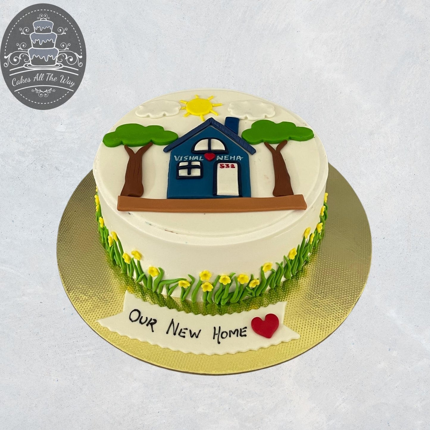 New Home Theme Cake