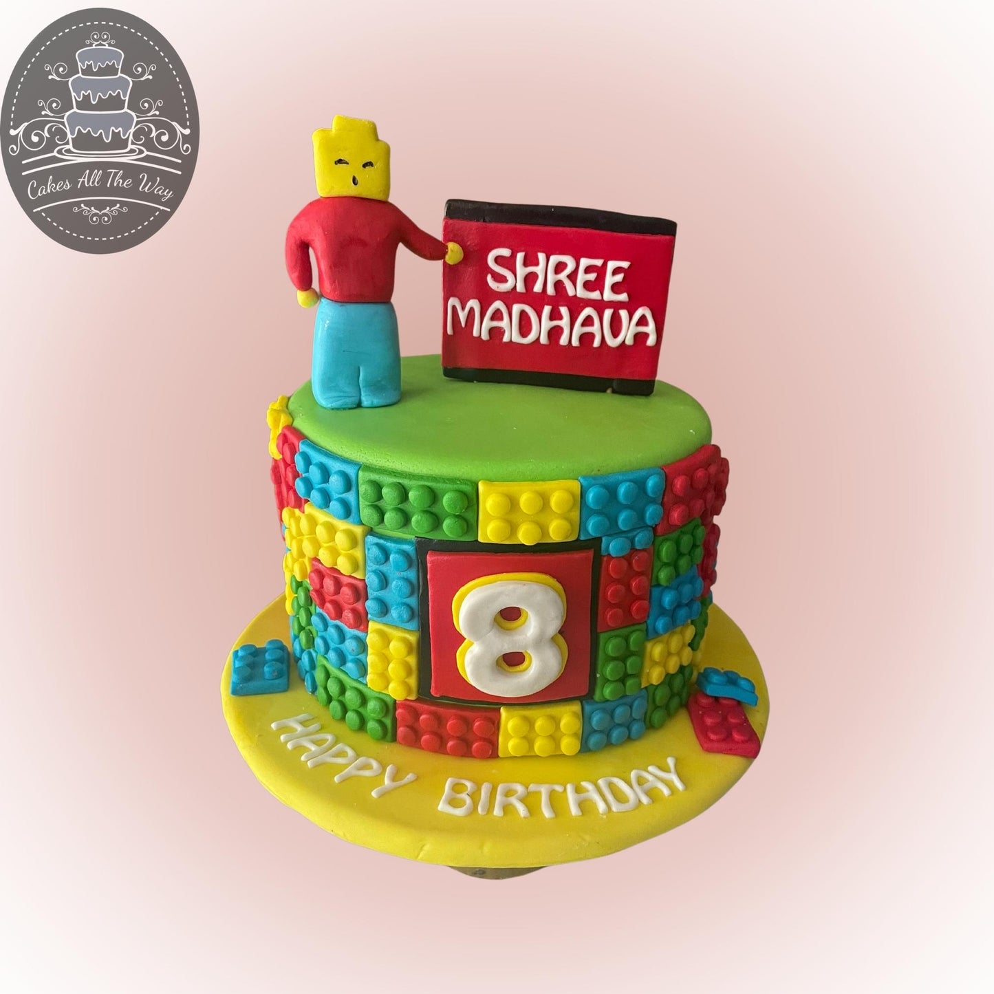 Roblox Theme Cake