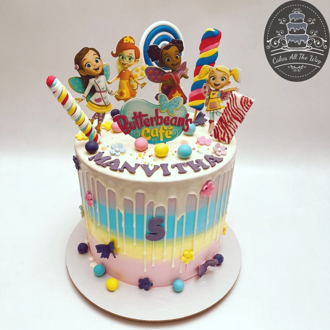 Butterbean's Cafe Theme Cake