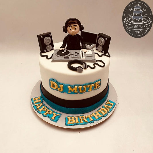 DJ Theme Cake