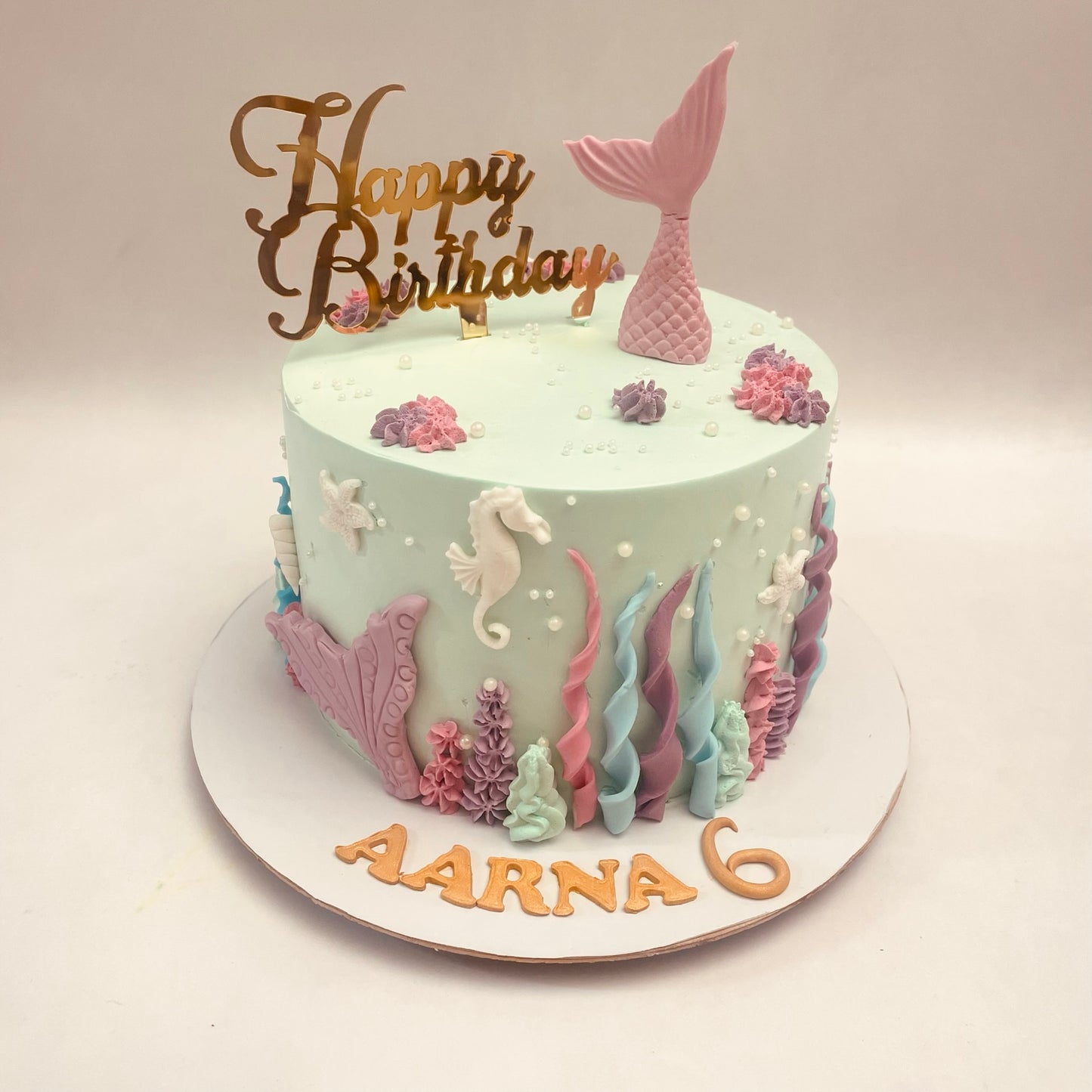 Mermaid Theme Cake