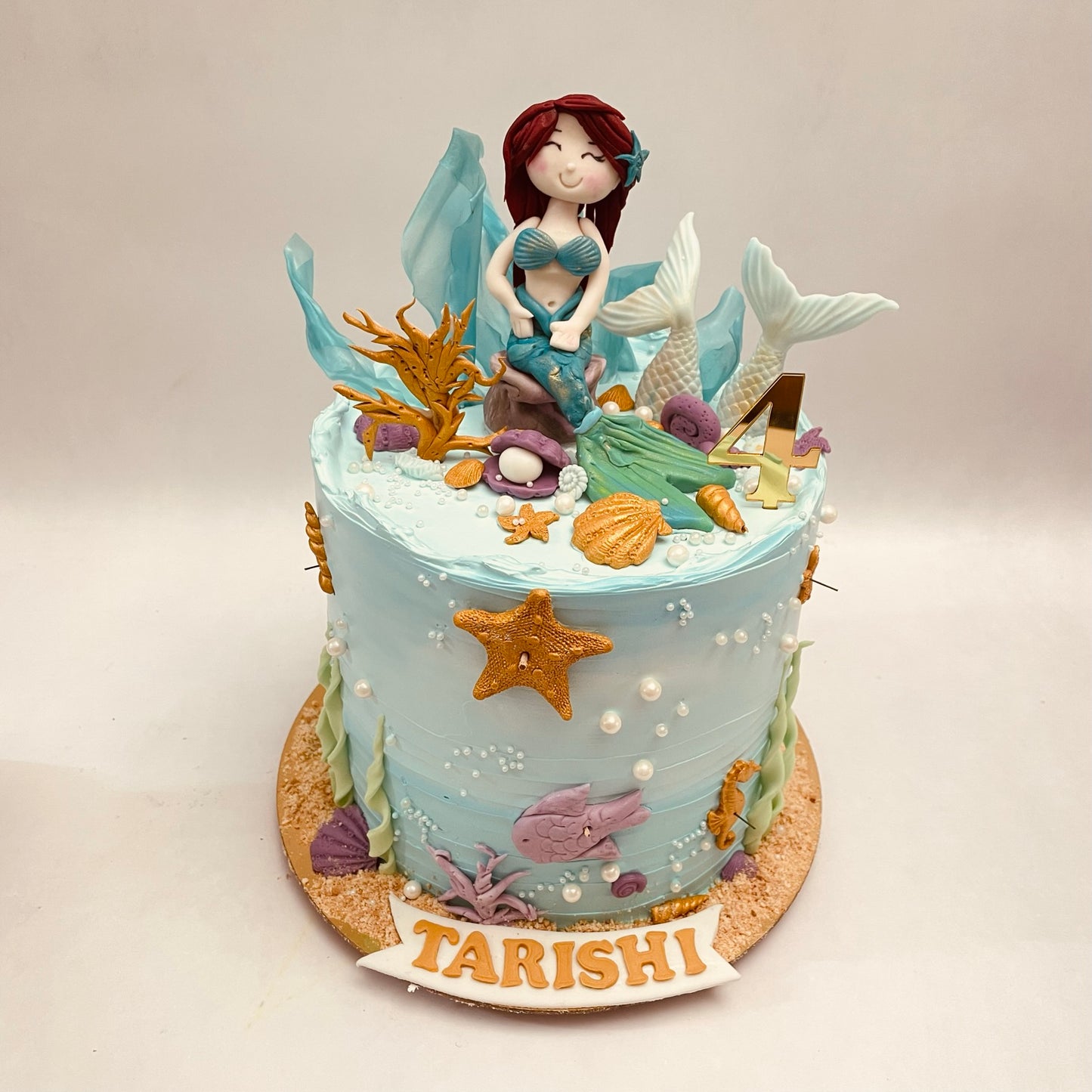 Mermaid Theme Cake