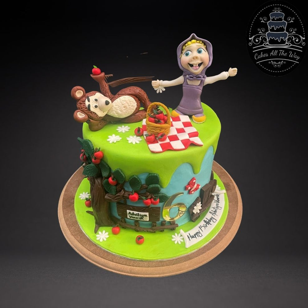 Masha and the Bear Theme Cake – Cakes All The Way