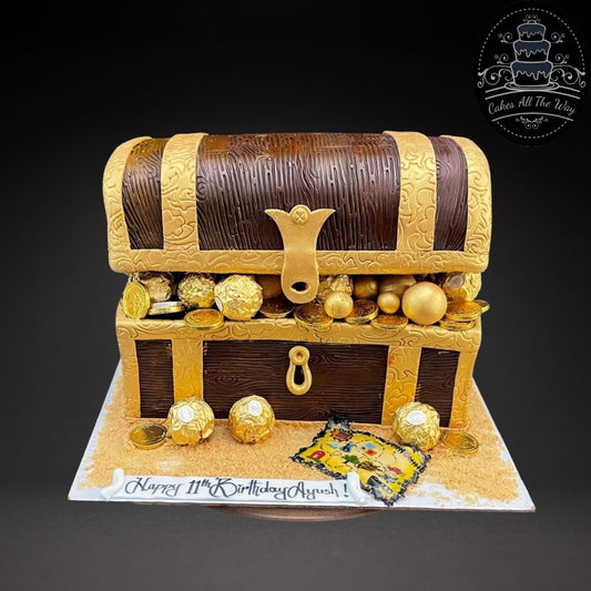 Treasure Box Theme Cake