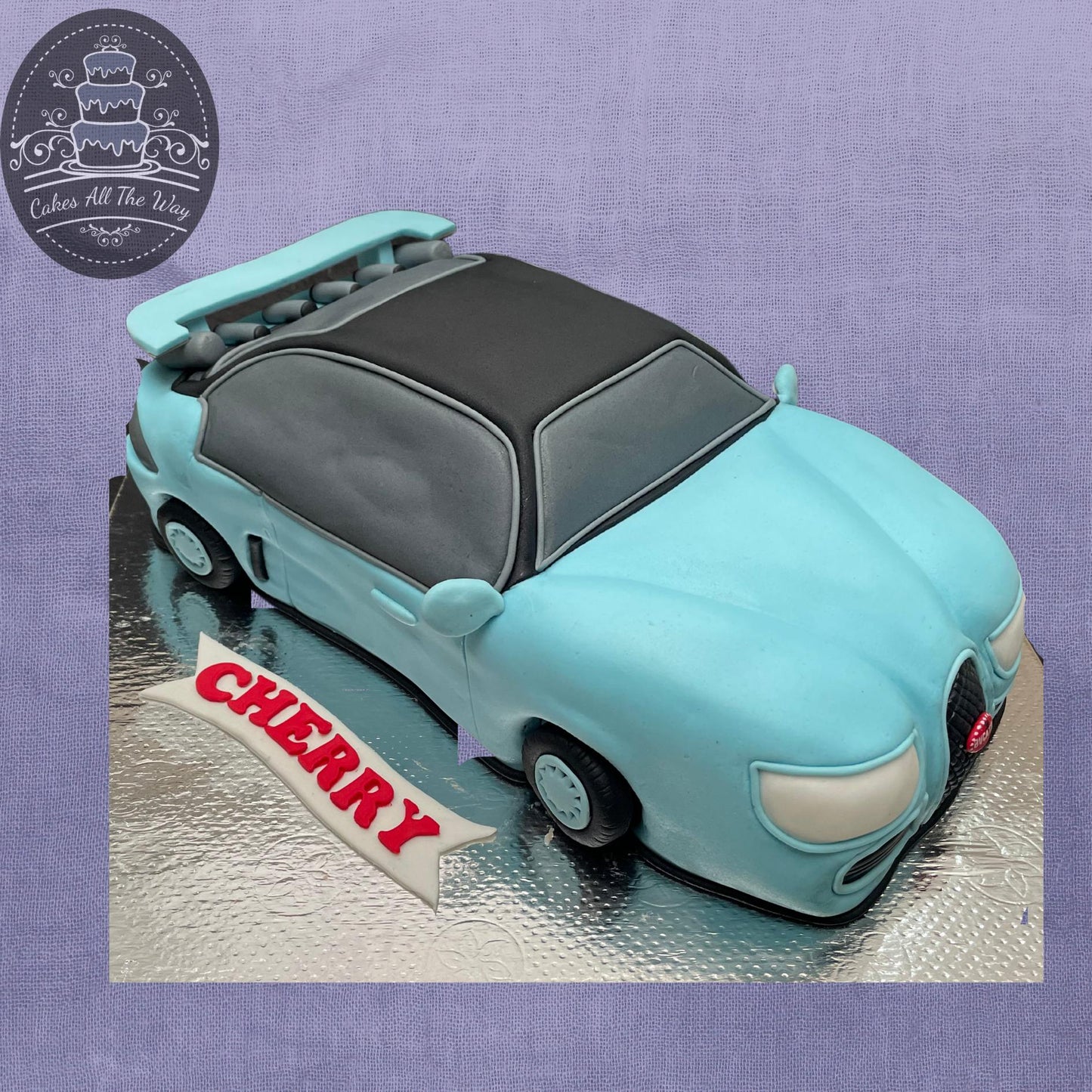 Sports Car Theme Cake