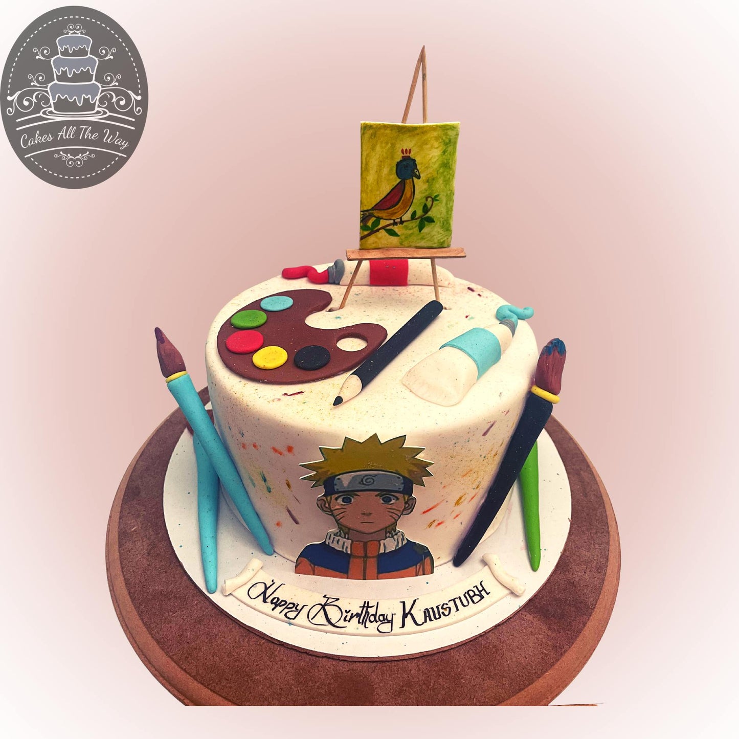 Painter Theme Cake