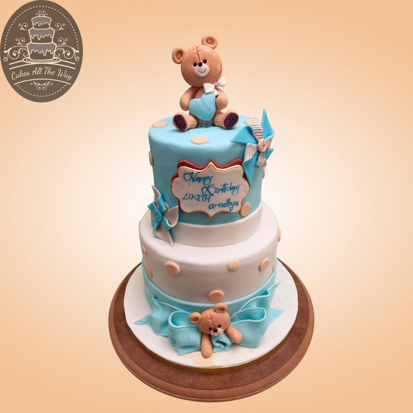 Teddy Bear Theme Cake