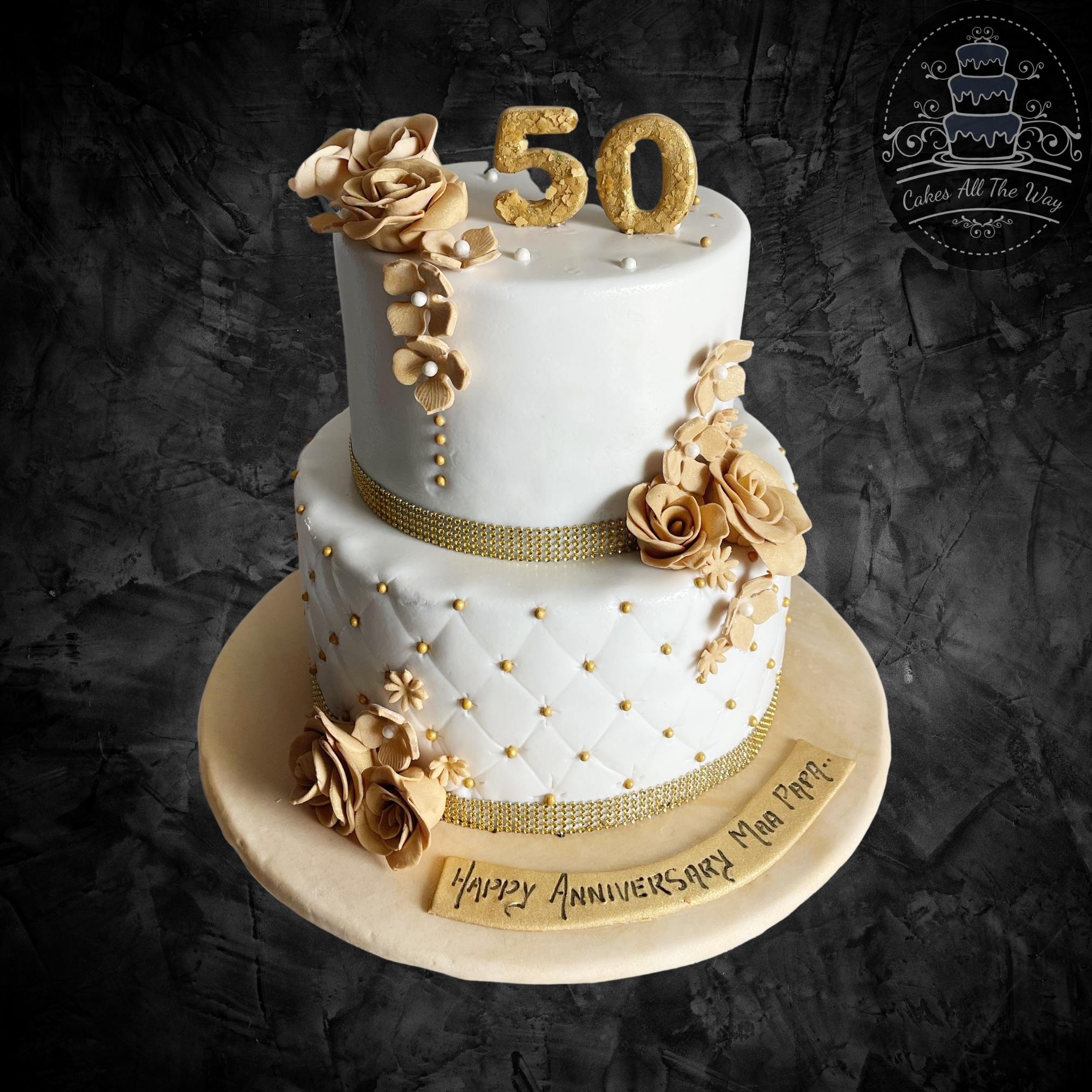 Pin by Jenna Booe on Cupcakes/Cakes | 60th anniversary cakes, Anniversary  cake, Wedding anniversary cakes