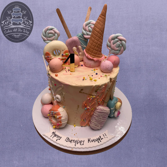 Candy Land Theme Cake