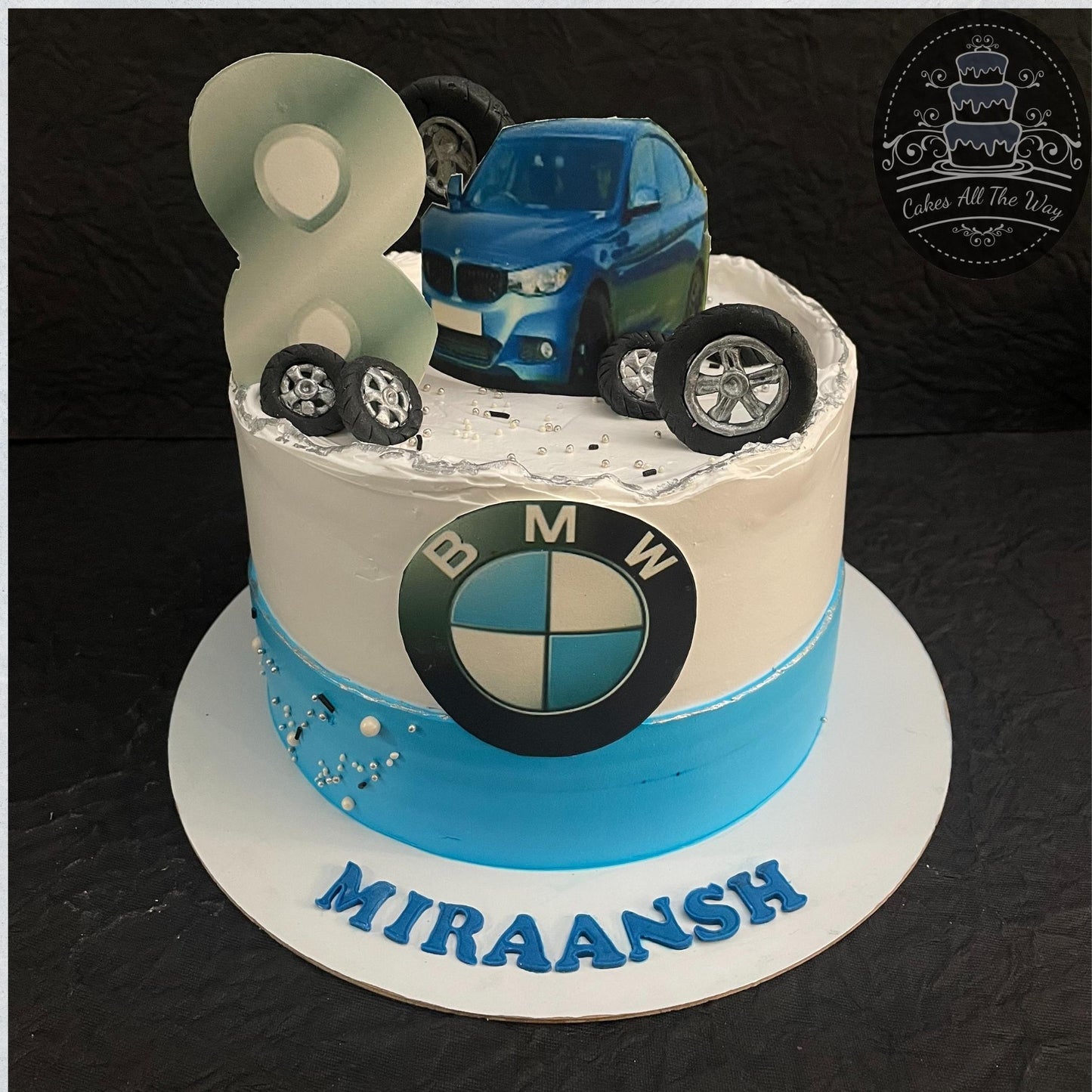 BMW Theme Cake