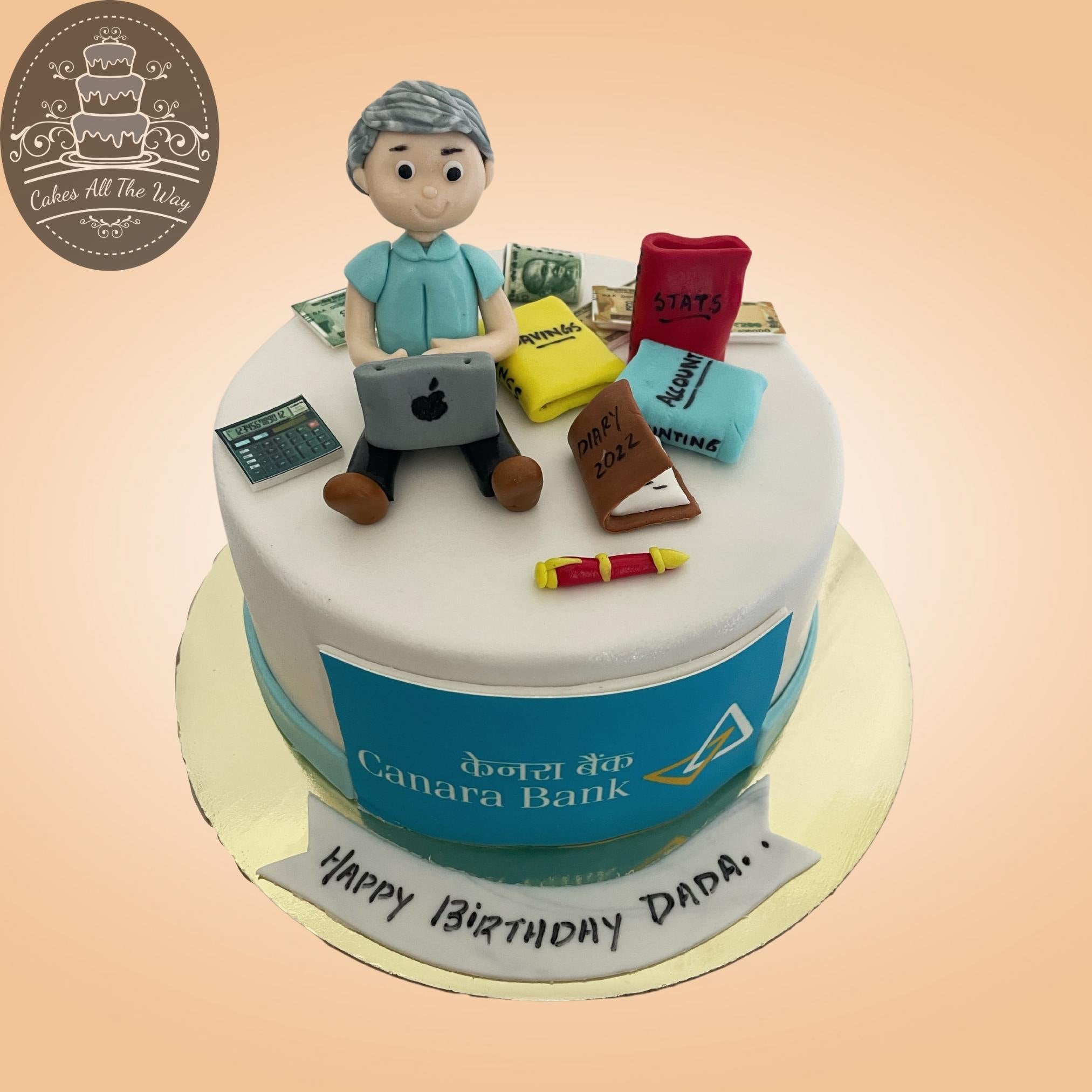 Order Accountant Theme Cake Online | Doorstep Cake