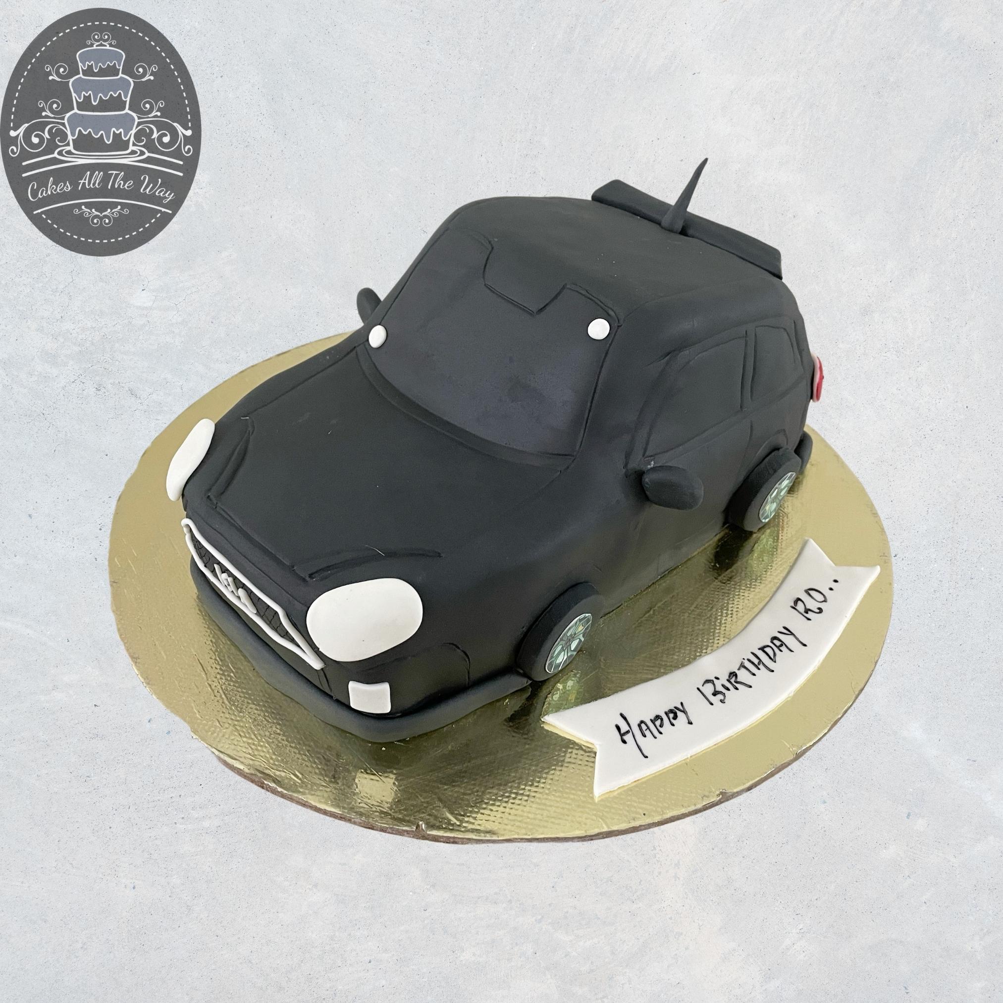 BMW car cake - Decorated Cake by Mariana - CakesDecor