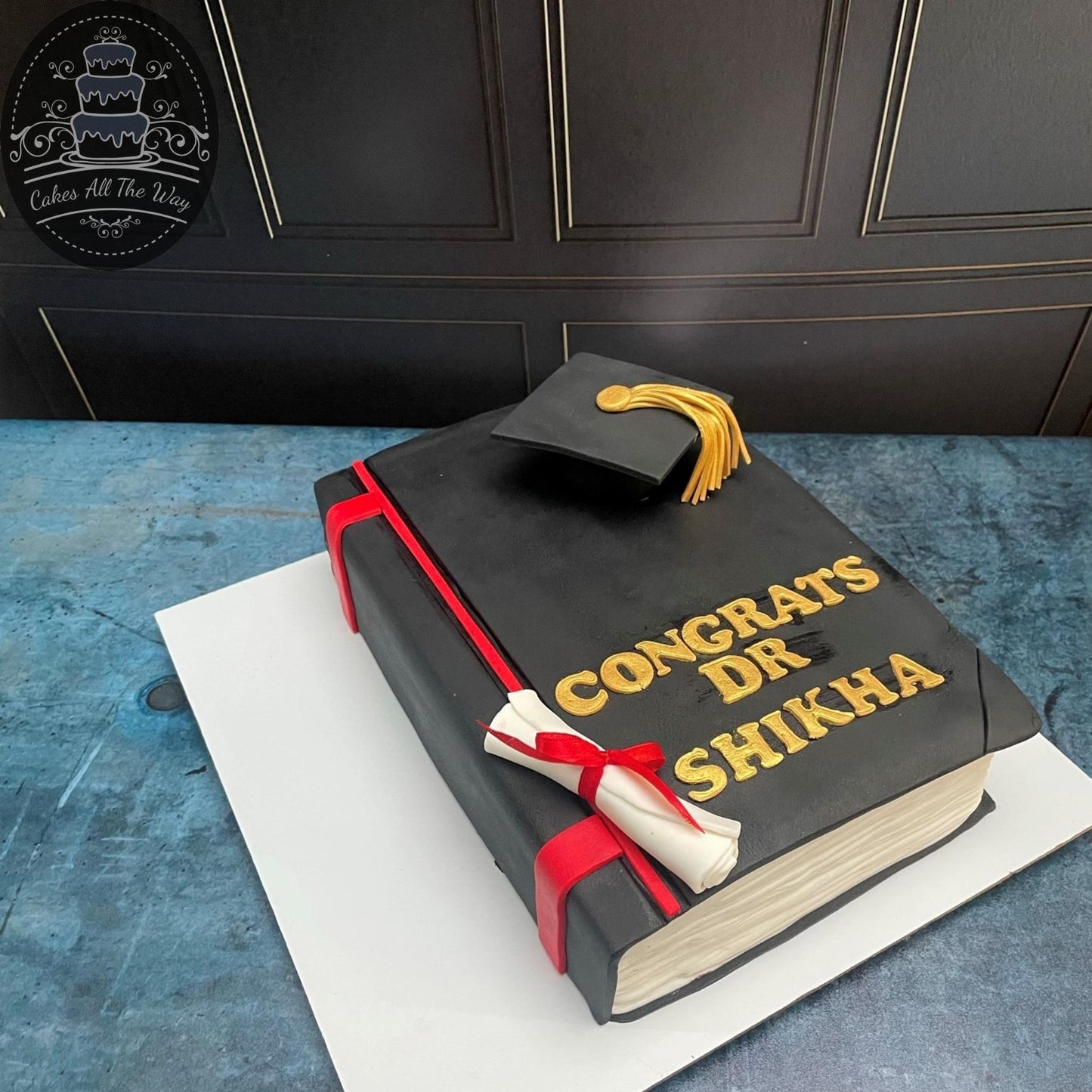 Book Theme Cake