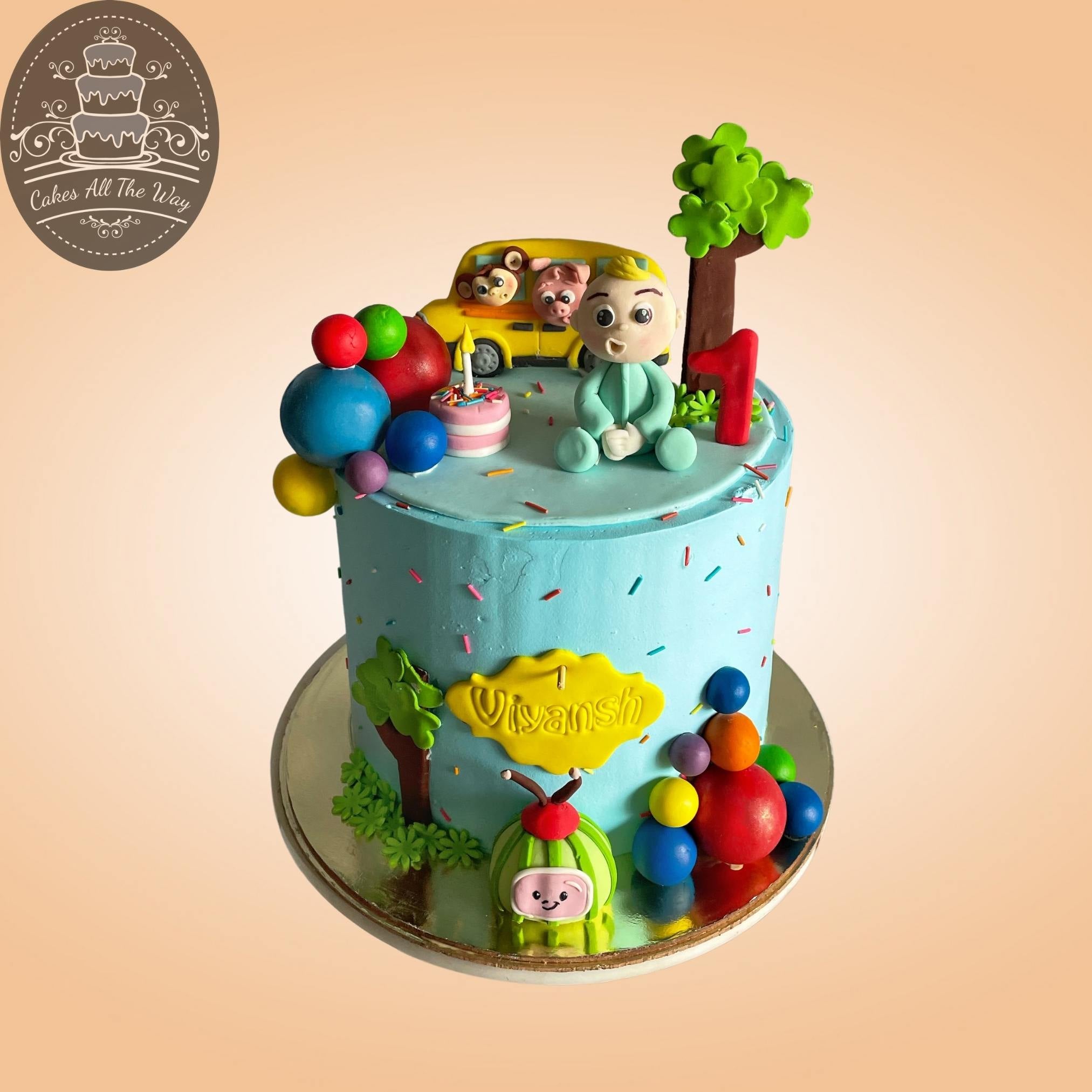 Cocomelon Birthday Cake – Joconde Cakes & Sweets