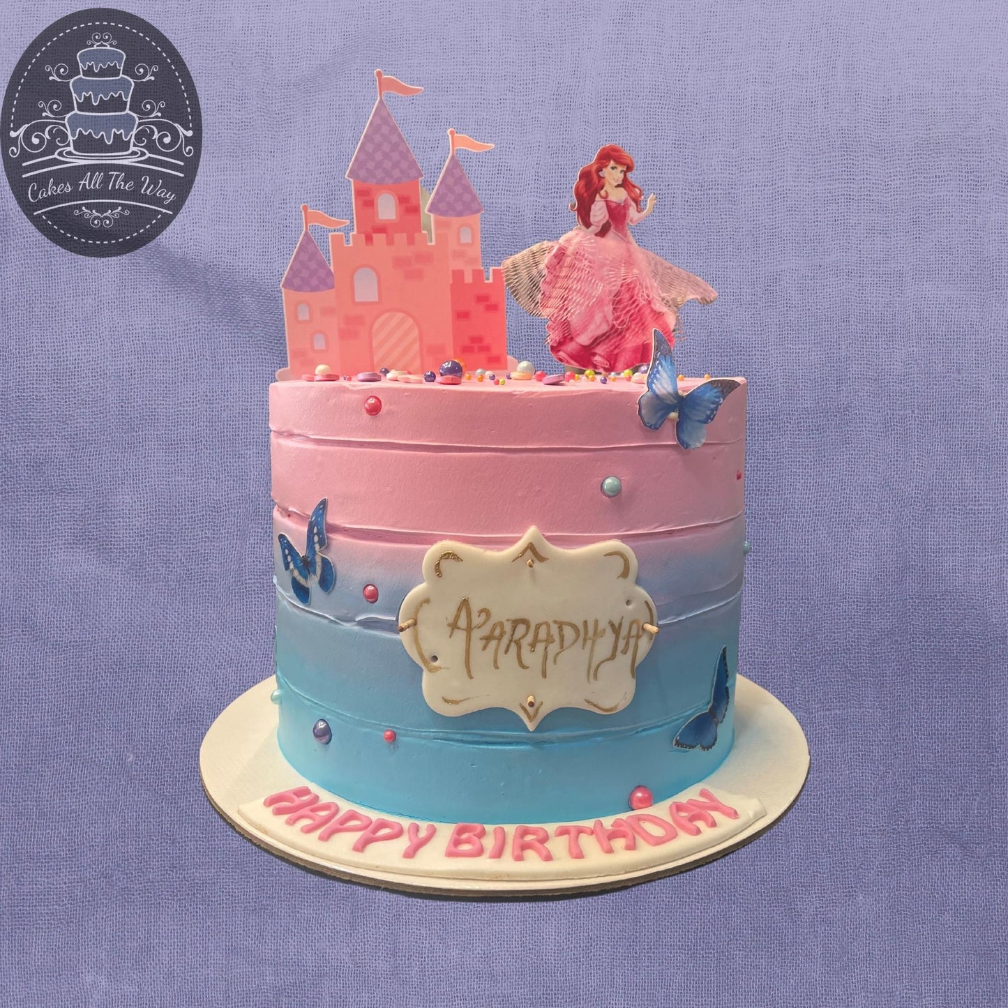 Disney Princess Theme Cake