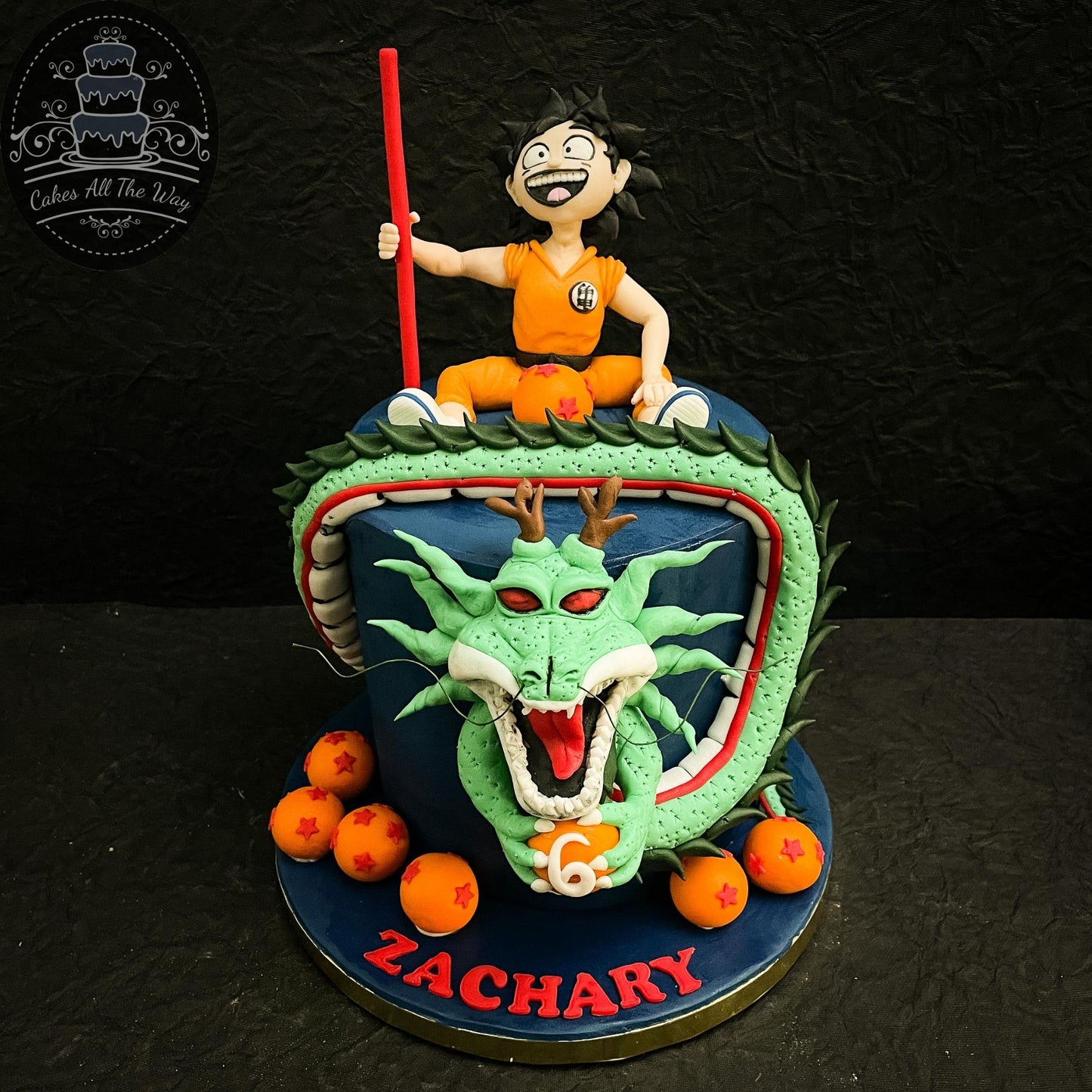 Dragon Ball Z Theme Cake