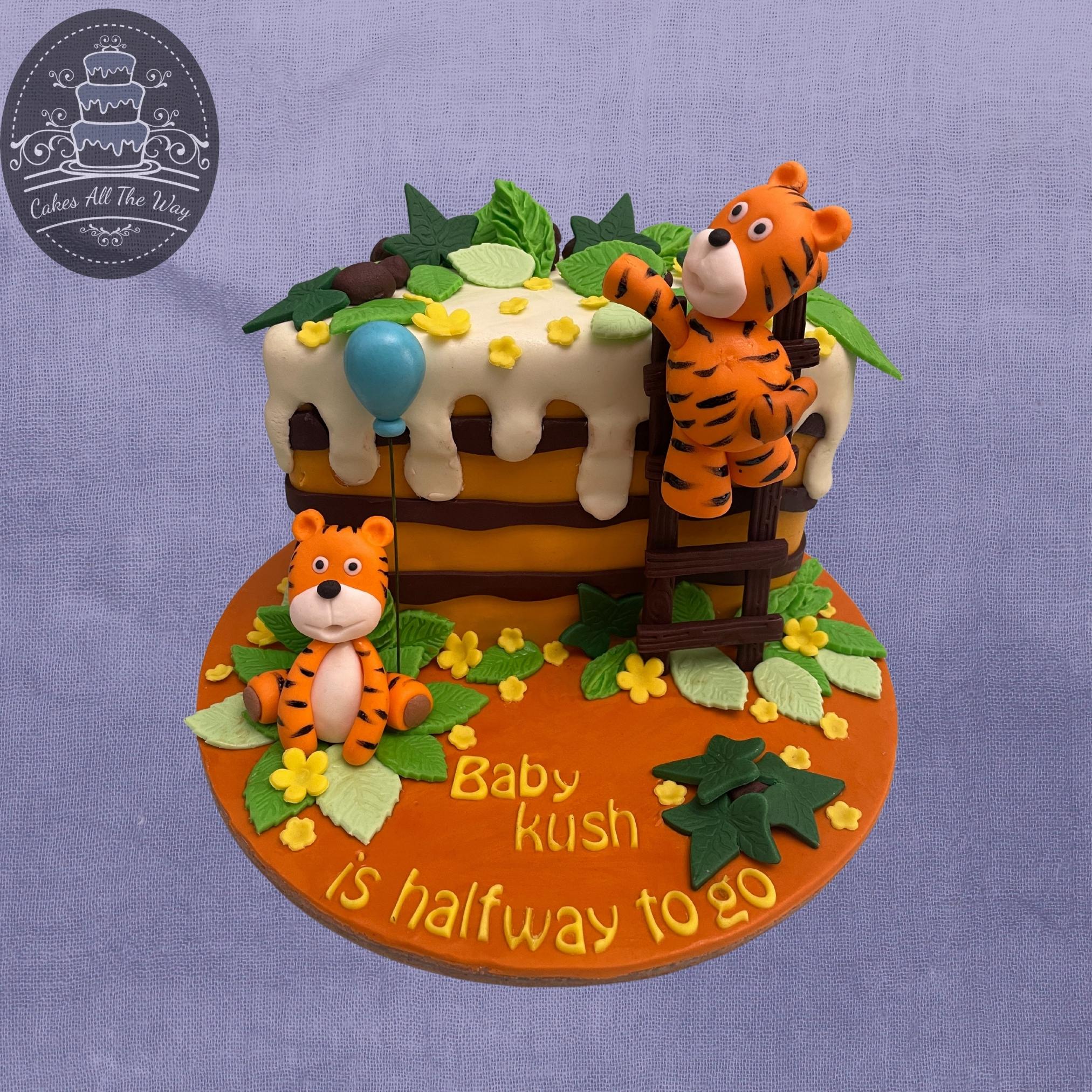 1st birthday tiger cake | Sweet Frostings Cake Design | Flickr