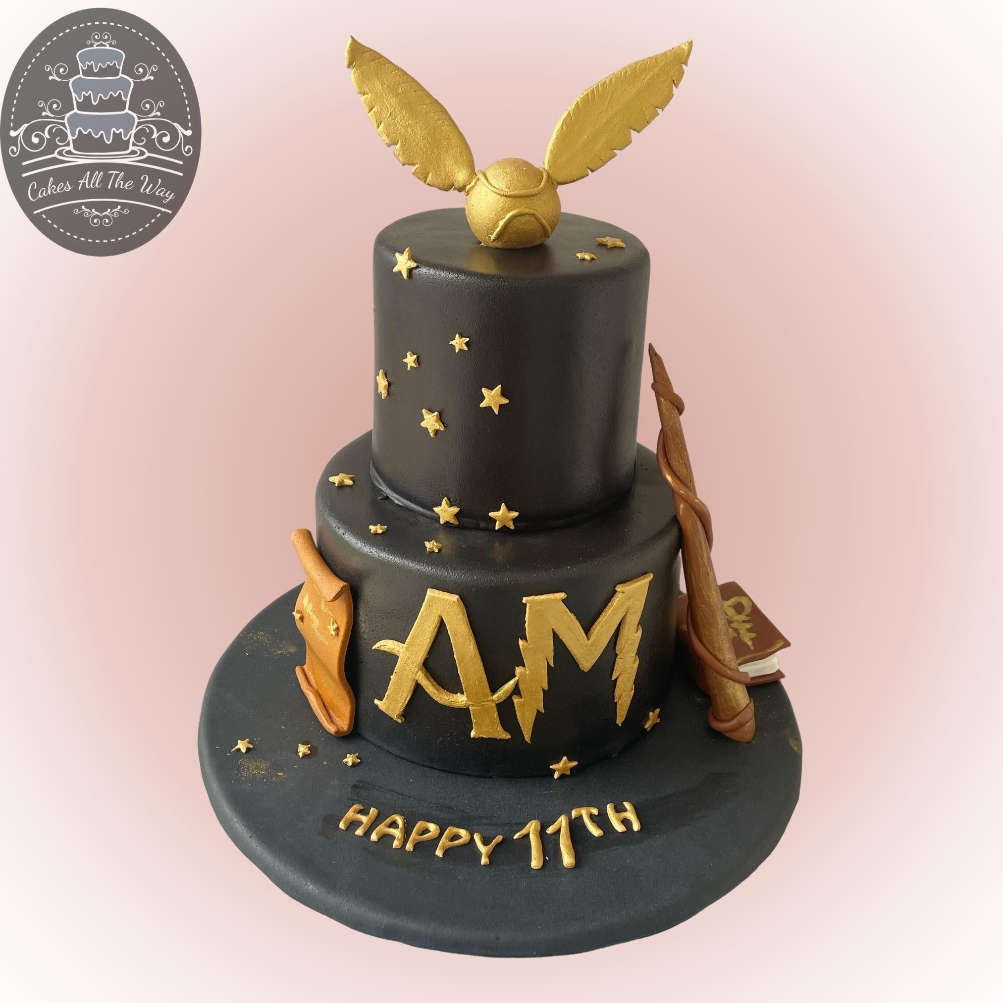 Harry Potter Book Cake - Sweet Temptation Cakes