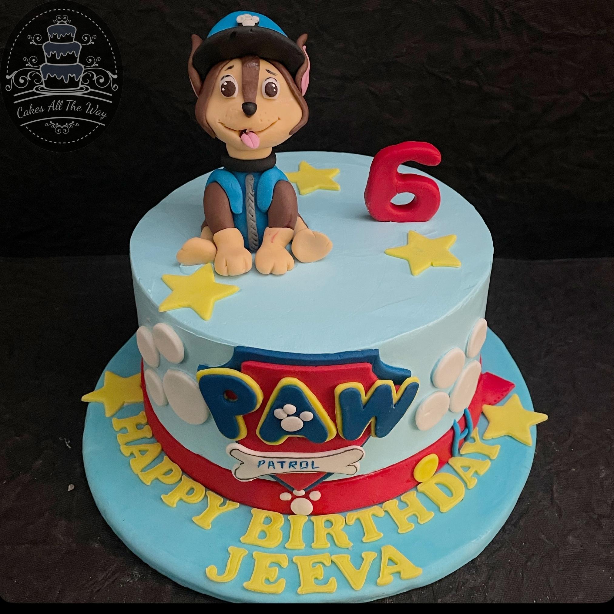 Paw Patrol Theme Cake | Paw Patrol birthday cake | Paw Patrol cake designs  – Liliyum Patisserie & Cafe