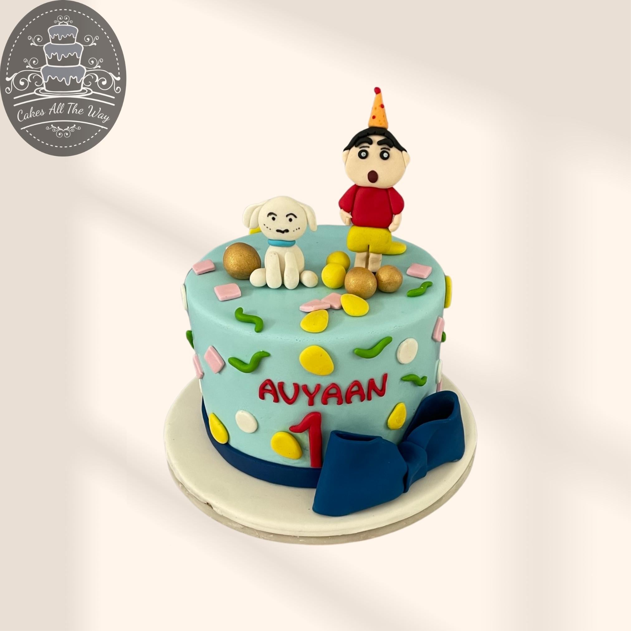 Shin Chan / 蜡笔小新 - Decorated Cake by Reggae's Loaf - CakesDecor