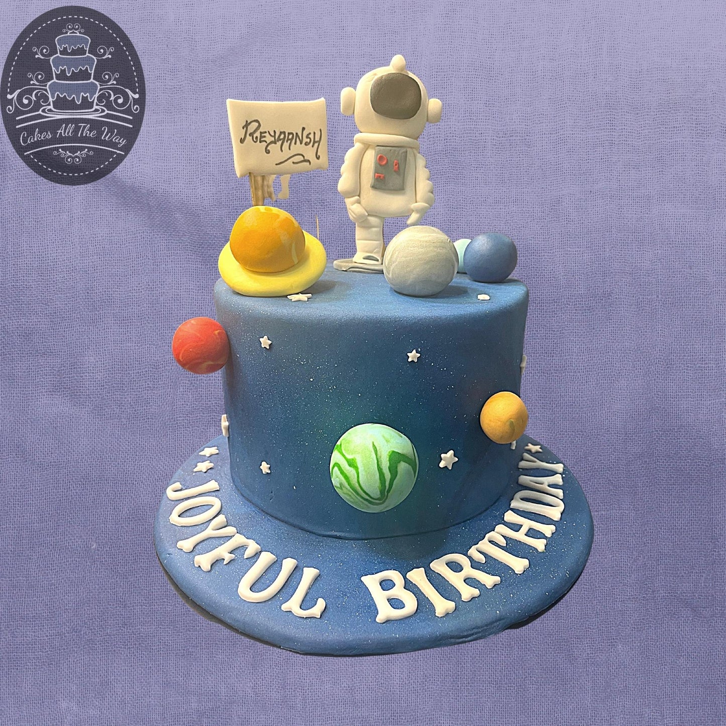 Space Theme Cake