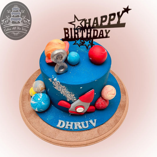 Space Theme Cake